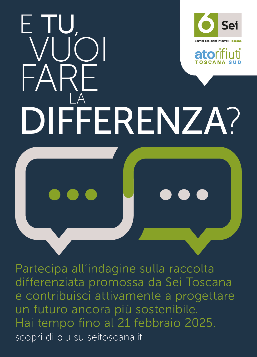 E tu vuoi fare la differenziata?